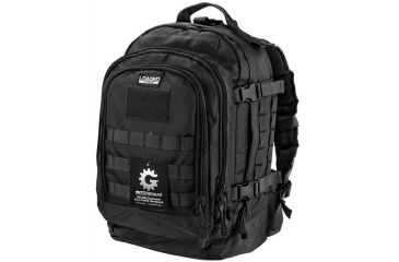 Image of Loaded Gear GX-500 Crossover Utility Backpack, Padded Laptop Sleeve, Side Compression Straps, Black, 7.08 x 10 x 17.72 In BI12612