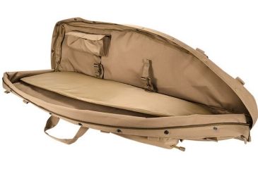 Image of Loaded Gear RX-600  46 in Tactical Dual Rifle Bag, Padded Center Divider, 4 Zippered Pockets, Dark Earth BI12552