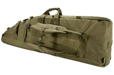 Image of Loaded Gear RX-600  46 in Tactical Dual Rifle Bag, Padded Center Divider, 4 Zippered Pockets, OD Green BI12554