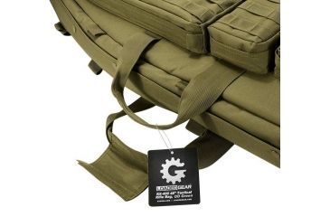 Image of Loaded Gear RX-600  46 in Tactical Dual Rifle Bag, Padded Center Divider, 4 Zippered Pockets, OD Green BI12554