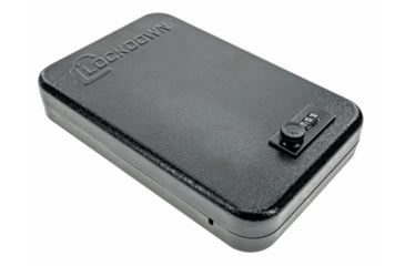 Image of Lockdown Compact Combination Handgun Vault, Black, 1134158