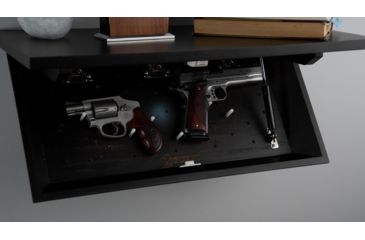 Image of Lockdown In Plain Sight Hidden Stained Shelf, Walnut, 1117248