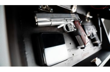 Image of Lockdown In Plain Sight Hidden Stained Shelf, Walnut, 1117248