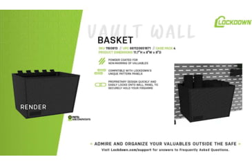 Image of Lockdown SecureWall, Basket, 1160813