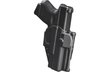 Image of Alien Gear Holsters Rapid Force Locking Belt Slide Slim Holster, Glock 17/47 Gen 1-5/17 MOS/22 Gen 1-4/47 MOS, Shadow Systems MR920L/DR920, Lone Wolf LTD17, Left Hand, Without Light-Bearing, Clamshell Packaging, Matte Black, RS-B-0601-BK-LH-L0-C