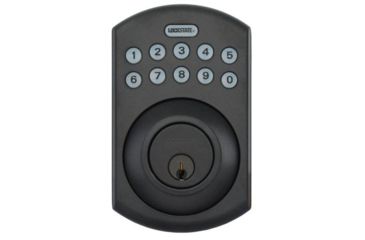 Image of Lockstate Electronic Keypad Deadbolt, Bolder Style, Rubbed Bronze, LS-DB550-RB