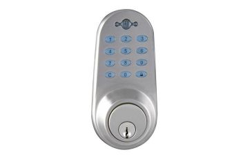 Image of LockState DBS Keyless Deadbolt Satin Chrome
