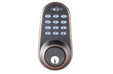 Image of LockState DBS Keyless Deadbolt Venetian Bronze