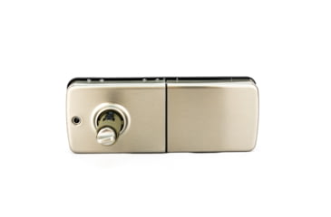 Image of Lockstate RemoteLock 5i WiFi Electronic Lever Door Lock, Bolder Style, Satin Nickel, LS-L5i-SN-B