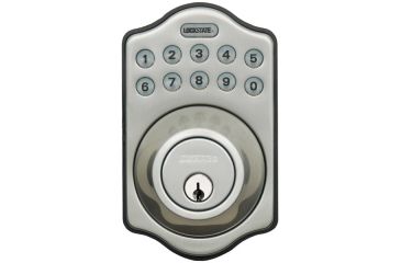 Image of LockState RemoteLock WiFi Electronic Deadbolt Door Lock,Satin Nickel LS-DB500i-SN