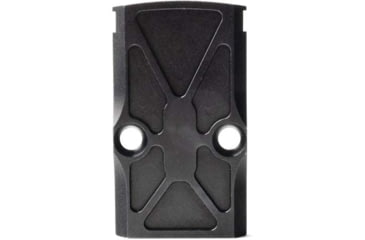 Image of Lockstep Arms Billet MOS Optic Plate Cover, Black, LA-GLK-1200-BLK