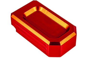 Image of Lockstep Arms Glock 43X/48 Flat Base Plate, Red, LA-G43X-100-RED-0RD