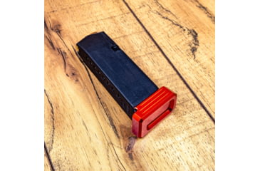 Image of Lockstep Arms Glock 43X/48 Flat Base Plate, Red, LA-G43X-100-RED-0RD