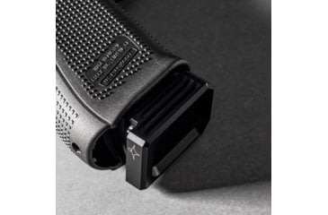 Image of Lockstep Arms Glock 9/40 Magazine Base Plate +0-Round, Anodized, Black, LA-G19-100-BLK