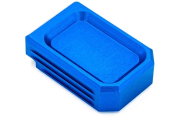 Image of Lockstep Arms Glock 9/40 Magazine Base Plate +0-Round, Anodized, Blue, LA-G19-100-BLU