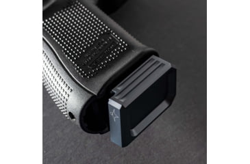 Image of Lockstep Arms Glock 9/40 Magazine Base Plate +0-Round, Anodized, Gray, LA-G19-100-GRY