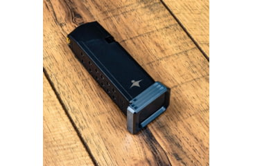 Image of Lockstep Arms Glock 9/40 Magazine Base Plate +0-Round, Anodized, Gray, LA-G19-100-GRY