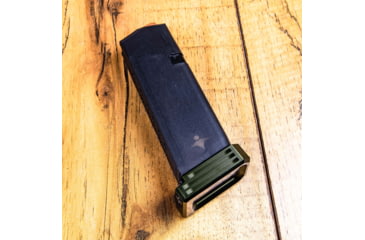 Image of Lockstep Arms Glock 9/40 Magazine Base Plate +0-Round, Anodized, OD Green, LA-G19-100-ODG