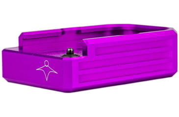Image of Lockstep Arms Glock 9/40 Magazine Base Plate +0-Round, Anodized, Purple, LA-G19-100-PUR