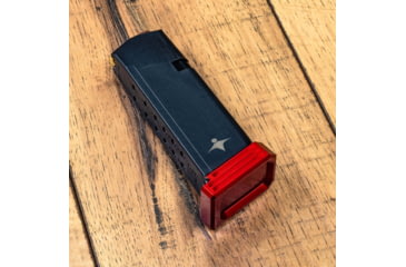 Image of Lockstep Arms Glock 9/40 Magazine Base Plate +0-Round, Anodized, Red, LA-G19-100-RED