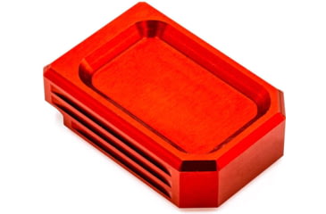 Image of Lockstep Arms Glock 9/40 Magazine Base Plate +0-Round, Anodized, Red, LA-G19-100-RED