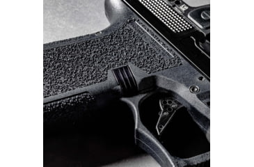 Image of Lockstep Arms Glock Gen 1-3 Magazine Release, Anodized, Black, LA-G19-V13-150-BLK