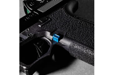 Image of Lockstep Arms Glock Gen 1-3 Magazine Release, Anodized, Blue, LA-G19-V13-150-BLU