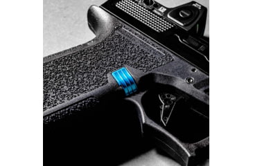 Image of Lockstep Arms Glock Gen 1-3 Magazine Release, Anodized, Blue, LA-G19-V13-150-BLU