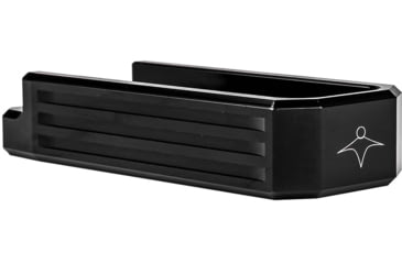 Image of Lockstep Arms Lancer L5AWM Flat Base Plate, Black, LA-AR15-101-BLK-0RD