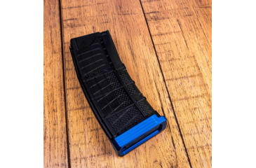 Image of Lockstep Arms Lancer L5AWM Flat Base Plate, Blue, LA-AR15-101-BLU-0RD
