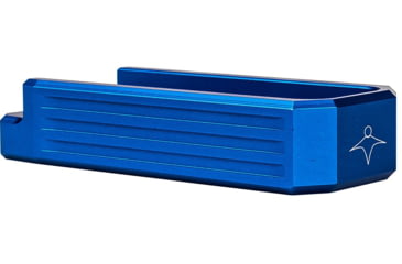 Image of Lockstep Arms Lancer L5AWM Flat Base Plate, Blue, LA-AR15-101-BLU-0RD