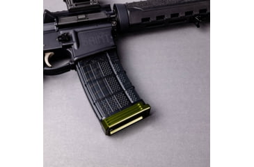 Image of Lockstep Arms Lancer L5AWM Flat Base Plate, OD Green, LA-AR15-101-ODG-0RD