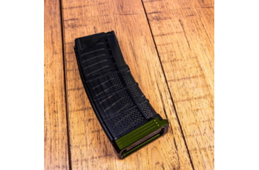 Image of Lockstep Arms Lancer L5AWM Flat Base Plate, OD Green, LA-AR15-101-ODG-0RD