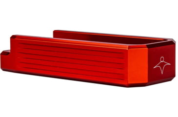 Image of Lockstep Arms Lancer L5AWM Flat Base Plate, Red, LA-AR15-101-RED-0RD