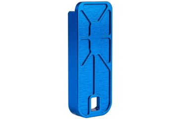 Image of Lockstep Arms Lancer L5AWM Slim Base Plate, Blue, LA-AR15-117-BLU-0RD