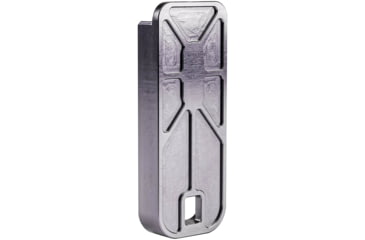 Image of Lockstep Arms Lancer L5AWM Slim Base Plate, Gray, LA-AR15-117-GRY-0RD
