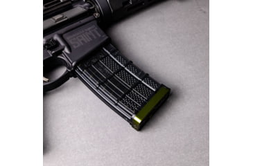Image of Lockstep Arms Lancer L5AWM Slim Base Plate, OD Green, LA-AR15-117-ODG-0RD