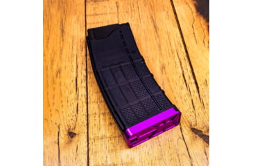 Image of Lockstep Arms Lancer L5AWM Slim Base Plate, Purple, LA-AR15-117-PUR-0RD
