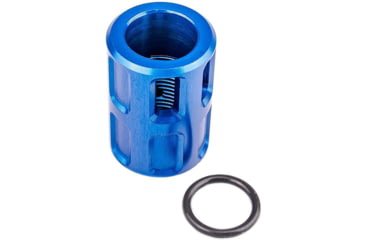 Image of Lockstep Arms Micro Compensator, 1/2-28 Thread, Aluminum, Blue, LA-GLK-1150-BLU
