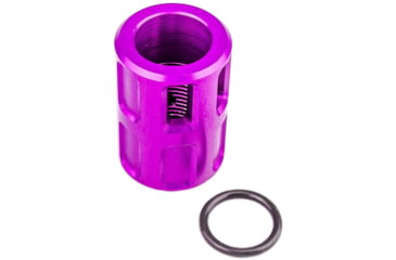 Image of Lockstep Arms Micro Compensator, 1/2-28 Thread, Aluminum, Purple, LA-GLK-1150-PUR