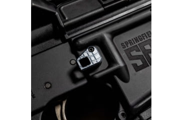 Image of Lockstep Arms Oversized AR Magazine Release, Anodized, Gray, LA-AR15-150-GRY