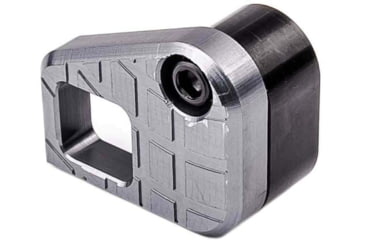 Image of Lockstep Arms Oversized AR Magazine Release, Anodized, Gray, LA-AR15-150-GRY