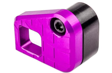 Image of Lockstep Arms Oversized AR Magazine Release, Anodized, Purple, LA-AR15-150-PUR