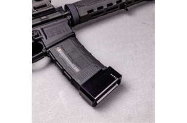 Image of Lockstep Arms PMAG GEN M3 AR15 Base Plate, Black, LA-AR15-111-BLK-5RD