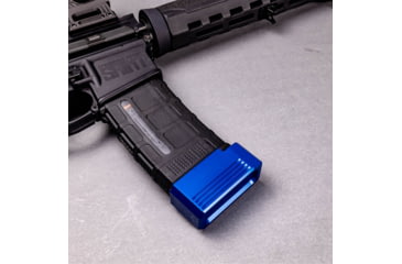 Image of Lockstep Arms PMAG GEN M3 AR15 Base Plate, Blue, LA-AR15-111-BLU-5RD