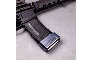 Image of Lockstep Arms PMAG GEN M3 AR15 Base Plate, Gray, LA-AR15-111-GRY-5RD