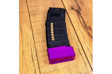 Image of Lockstep Arms PMAG GEN M3 AR15 Base Plate, Purple, LA-AR15-111-PUR-5RD