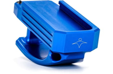 Image of Lockstep Arms PMAG GEN M3 AR15 Base Plate Ranger +0-Round, Anodized, Blue, LA-AR15-106-BLU