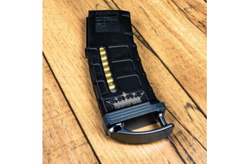 Image of Lockstep Arms PMAG GEN M3 AR15 Base Plate Ranger +0-Round, Anodized, Gray, LA-AR15-106-GRY