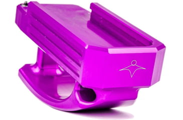 Image of Lockstep Arms PMAG GEN M3 AR15 Base Plate Ranger +0-Round, Anodized, Purple, LA-AR15-106-PUR